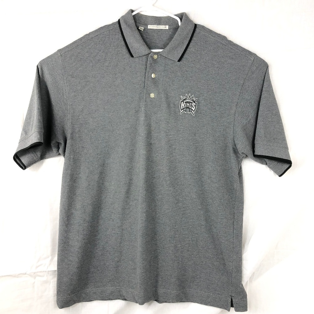 Sacramento Kings basketball polo Cutter&Buck shirt